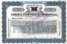 Corona Typewriter Company